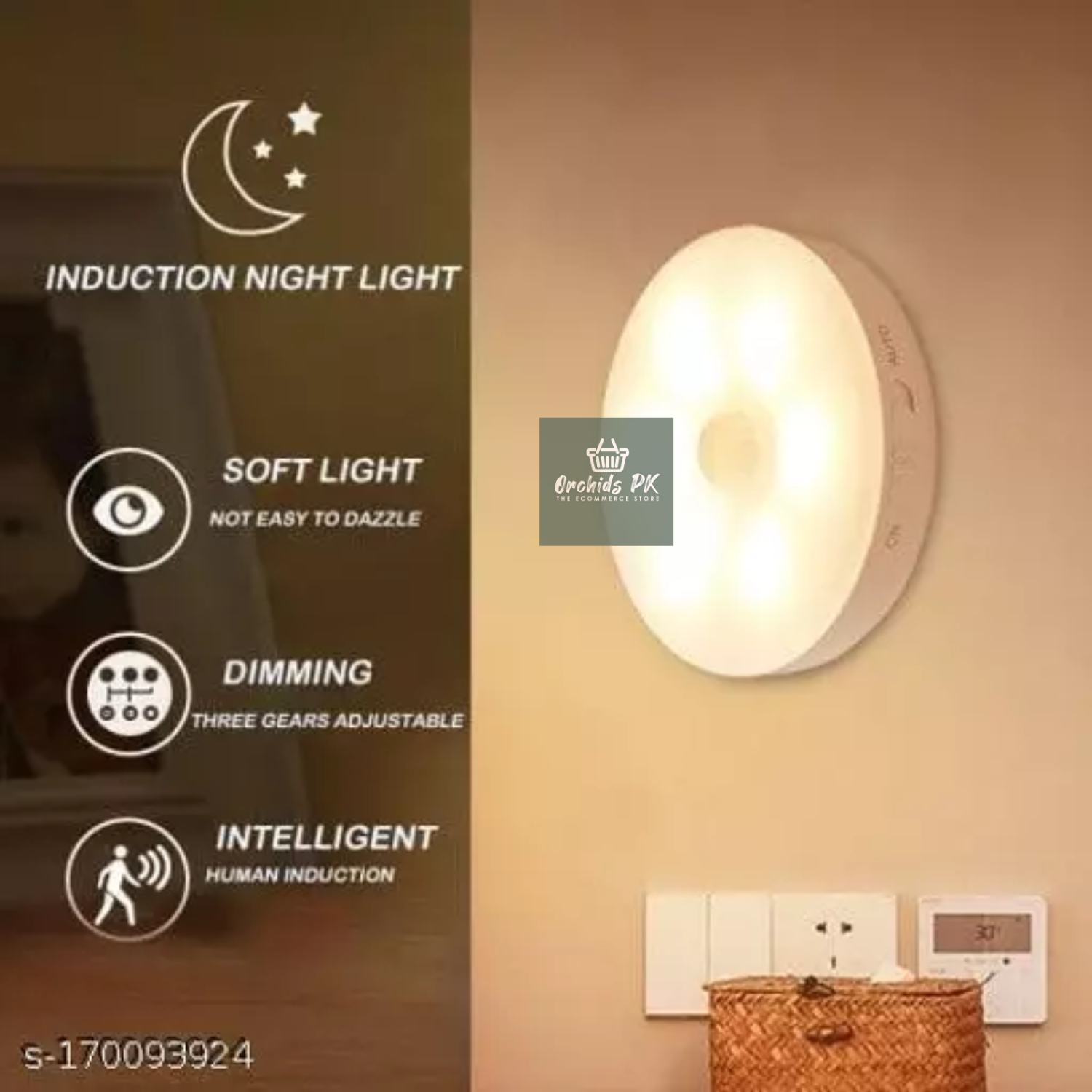 Motion Sensor LED Night Light
